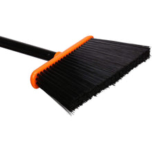Load image into Gallery viewer, TreeLen Angle Broom and Dustpan Set, Dust Pan Snaps on Broom Handles Orange
