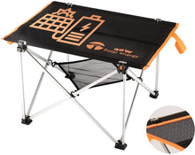 Load image into Gallery viewer, Folding Camping Table | Portable Solar Table with Storage Bag | Ultralight Folding Table for Outdoor, Picnic, Beach, BBQ, Hiking, Backpacking