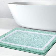 Load image into Gallery viewer, Bathroom Rug Mat, Ultra Soft and Water Absorbent Bath Rug, Bath Carpet, Machine Wash/Dry, for Tub, Shower, and Bath Room (Green)