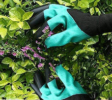 Load image into Gallery viewer, Garden Genie Gloves, Waterproof Garden Gloves with Claw For Digging Planting, Best Gardening Gifts for Women and Men. (Green)