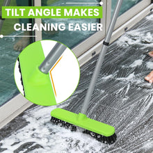 Load image into Gallery viewer, Floor Scrub Brush with Long Handle, Stiff Bristle Deck Scrubber Brush for Cleaning Tile Shower Patio Garage Kitchen Pool