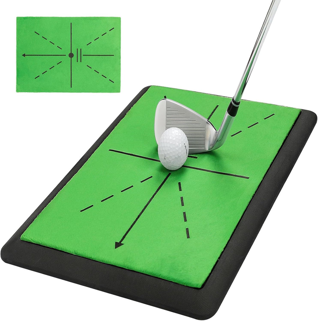 Golf Mats Practice Indoor Outdoor Path Feedback Golf Training Mat 16