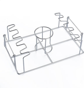 Beer Can Chicken Holder 2in1 Chicken Wing/Leg Rack for Smoker,Oven,Grill,Roasting Rack