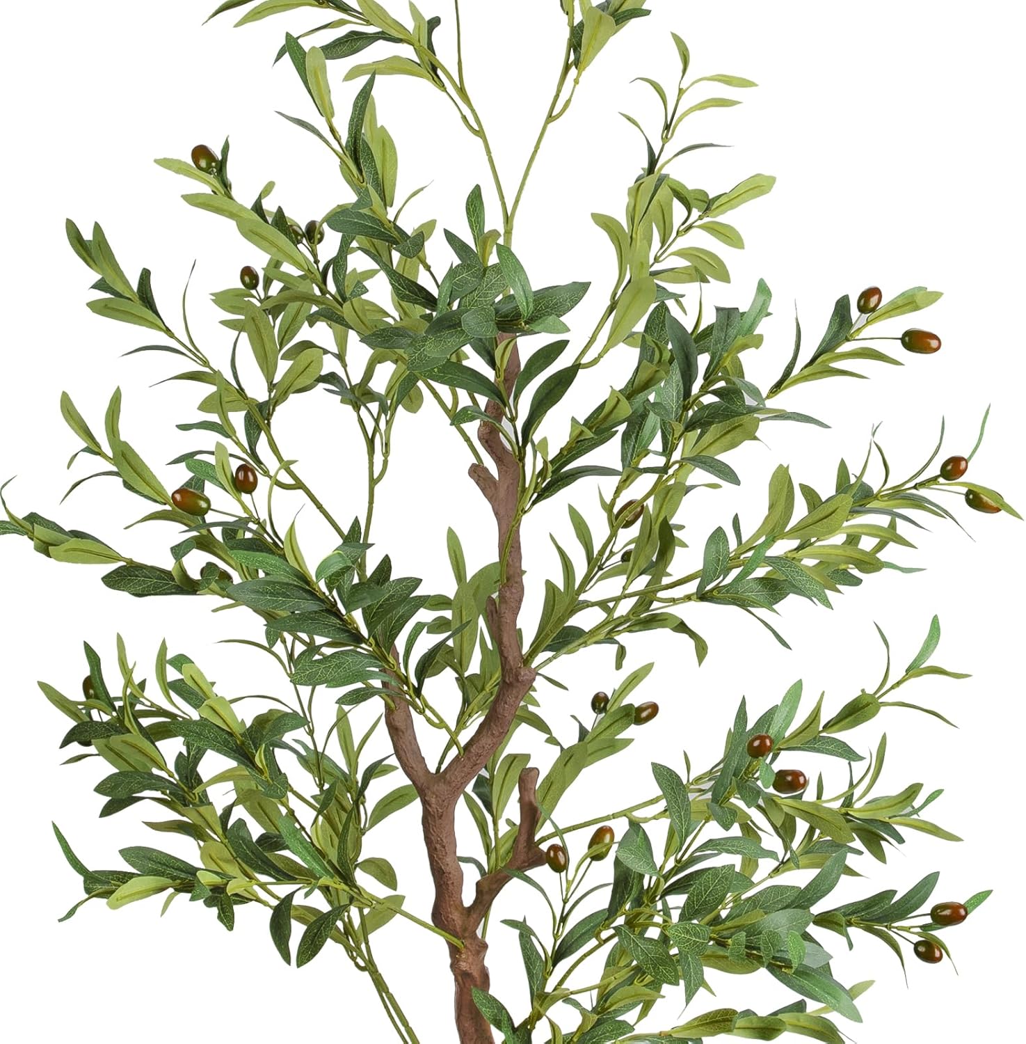Artificial Olive Trees for Home Decor Indoor 6ft (798 Leaves, 48fruits –  TreeLen