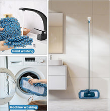 Load image into Gallery viewer, MAVRIZ Microfiber Mops for Floor Cleaning Wet and Dry Mop with 58&quot; Long Handle, Washable Mop Pad 360° Rotating Flat Mop for Hardwood, Laminate, Tile Floor