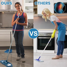 Load image into Gallery viewer, MAVRIZ Microfiber Mops for Floor Cleaning Wet and Dry Mop with 58&quot; Long Handle, Washable Mop Pad 360° Rotating Flat Mop for Hardwood, Laminate, Tile Floor