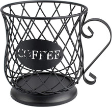 Load image into Gallery viewer, TreeLen K Cup Holder Coffee Pod Holders for 35 Kcups Keurig Storage Organizer Coffee Bar Accessories for Counter - Matte Black