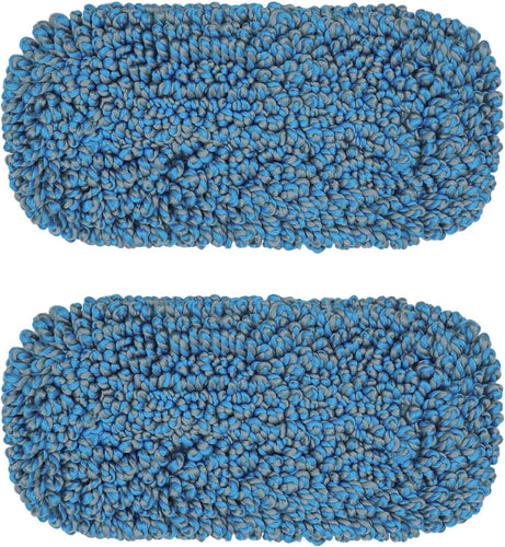 2 Pack Reusable Mop Pads for MAVRIZ Dust Mop Refill Microfiber Mop Pad for Hardwood Floor Cleaning Machine Washable Replacement Mop Pads