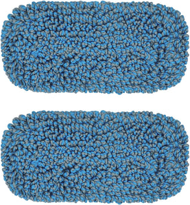 2 Pack Reusable Mop Pads for MAVRIZ Dust Mop Refill Microfiber Mop Pad for Hardwood Floor Cleaning Machine Washable Replacement Mop Pads