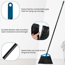 Load image into Gallery viewer, TREELEN 3 Pack Heavy Duty Broom Outdoor with 60&quot; Long Handle Stiff Bristle Kitchen Broom for Sweeping Indoor Angle Broom for Shop Restaurant Garage Patio