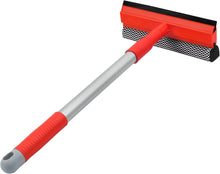 Load image into Gallery viewer, TREELEN Windshield Cleaner Tool 2 in 1 Car Window Squeegee with Extendable Handle (18&quot;-28.5&quot;) Window Cleaner with Squeegee and Sponge for Shower, Glass Cleaning