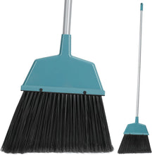 Load image into Gallery viewer, Long Stiff Bristle Brooms for Sweeping Indoors, Angle Brooms with 58&quot; Long Handles Heavy Duty Soft Bristle Brooms, Kitchen Brooms for Shop Office Lobby