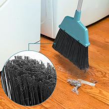 Load image into Gallery viewer, Long Stiff Bristle Brooms for Sweeping Indoors, Angle Brooms with 58&quot; Long Handles Heavy Duty Soft Bristle Brooms, Kitchen Brooms for Shop Office Lobby