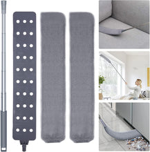Load image into Gallery viewer, Retractable Gap Dust Cleaner Cleaning Tools with 2 Microfiber Dusting Cloths Long Handle 60inches Washable and Retractable Duster Brush for Cleaning Under Appliances Furniture Couch Fridge