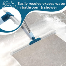 Load image into Gallery viewer, Floor Squeegee for Concrete Floor, Tile Floor, 17&quot; Garage &amp; Shower Rubber Floor Squeegee Broom for Removing Water or Foam