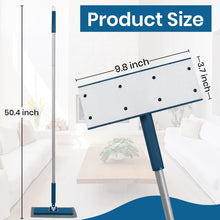 Load image into Gallery viewer, Sweeper Mop Kit Compatible with Swiffer Pads, Small Flat Mop with 2 Reusable Mop Cloths for Hardwood Kitchen Bathroom Pet Hair