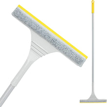 Load image into Gallery viewer, 2-in-1 Window Cleaning Squeegee Kit, 42&quot; Car Window Squeegee for Window Cleaning, Window Washing Kit with Extension Pole Household Squeegees