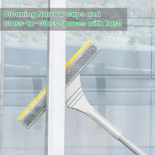 Load image into Gallery viewer, 2-in-1 Window Cleaning Squeegee Kit, 42&quot; Car Window Squeegee for Window Cleaning, Window Washing Kit with Extension Pole Household Squeegees