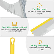 Load image into Gallery viewer, 2-in-1 Window Cleaning Squeegee Kit, 42&quot; Car Window Squeegee for Window Cleaning, Window Washing Kit with Extension Pole Household Squeegees