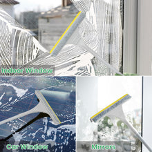Load image into Gallery viewer, 2-in-1 Window Cleaning Squeegee Kit, 42&quot; Car Window Squeegee for Window Cleaning, Window Washing Kit with Extension Pole Household Squeegees