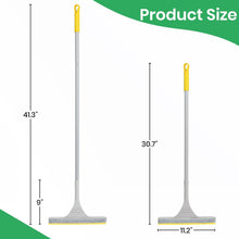Load image into Gallery viewer, 2-in-1 Window Cleaning Squeegee Kit, 42&quot; Car Window Squeegee for Window Cleaning, Window Washing Kit with Extension Pole Household Squeegees
