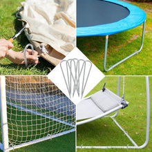 Load image into Gallery viewer, Trampoline Stakes, Trampoline Anchors High Wind 12inch Trampoline Ground Anchors Heavy Duty Ground Stakes Galvanized Steel Trampoline Accessories