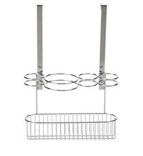 Load image into Gallery viewer, Hair Dryer Holder Shelf,Wall Mount &amp;Over Cabinet Door Hair Care &amp; Styling Tool, Hot Styling Tool Organizer Storage Organizer Rack for Hair Dryer, Flat Iron, Curling Wand, Hair Straighteners, Brushes