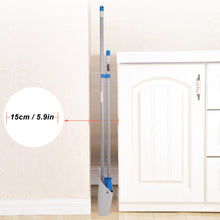 Load image into Gallery viewer, Broom and Dustpan Set, Sweep Set Upright Long Handle Stand Up &amp; Store Indoor Outdoor for Home Kitchen