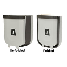 Load image into Gallery viewer, Trash Can 2.3Gallon for Kitchen Bathroom Outdoor - Grey