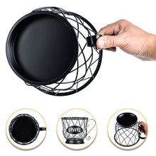 Load image into Gallery viewer, Coffee Pod Holder Mug Shape MultiUse K Cup Holder Kcup Storage Organizer for Counter Coffee Bar Black