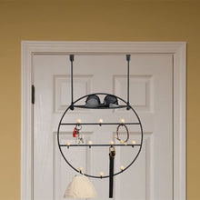 Load image into Gallery viewer, Over The Door Hooks, Durable Door Hanger with 10 Hooks,Towel Hook Rack Shirt,Belt,hat,Coat,Scarf Organizer in Living Room,Cloakroom