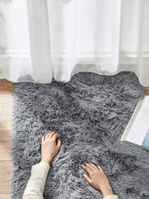 Load image into Gallery viewer, Machine Washable Area Rug for Bedroom, Dorm Room, Small Fluffy Soft Faux Fur Rugs Non-Slip Floor Carpet, Kids Nursery Modern Home Decor Grey