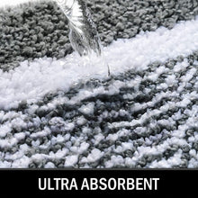 Load image into Gallery viewer, Bathroom Rug Mat, Ultra Soft and Water Absorbent Bath Rug, Bath Carpet, Machine Wash/Dry, for Tub, Shower, and Bath Room (Dark Grey)