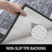 Load image into Gallery viewer, Bathroom Rug Mat, Ultra Soft and Water Absorbent Bath Rug, Bath Carpet, Machine Wash/Dry, for Tub, Shower, and Bath Room (Dark Grey)