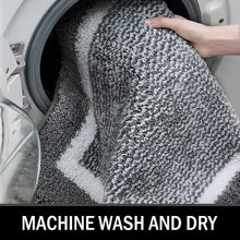 Load image into Gallery viewer, Bathroom Rug Mat, Ultra Soft and Water Absorbent Bath Rug, Bath Carpet, Machine Wash/Dry, for Tub, Shower, and Bath Room (Dark Grey)