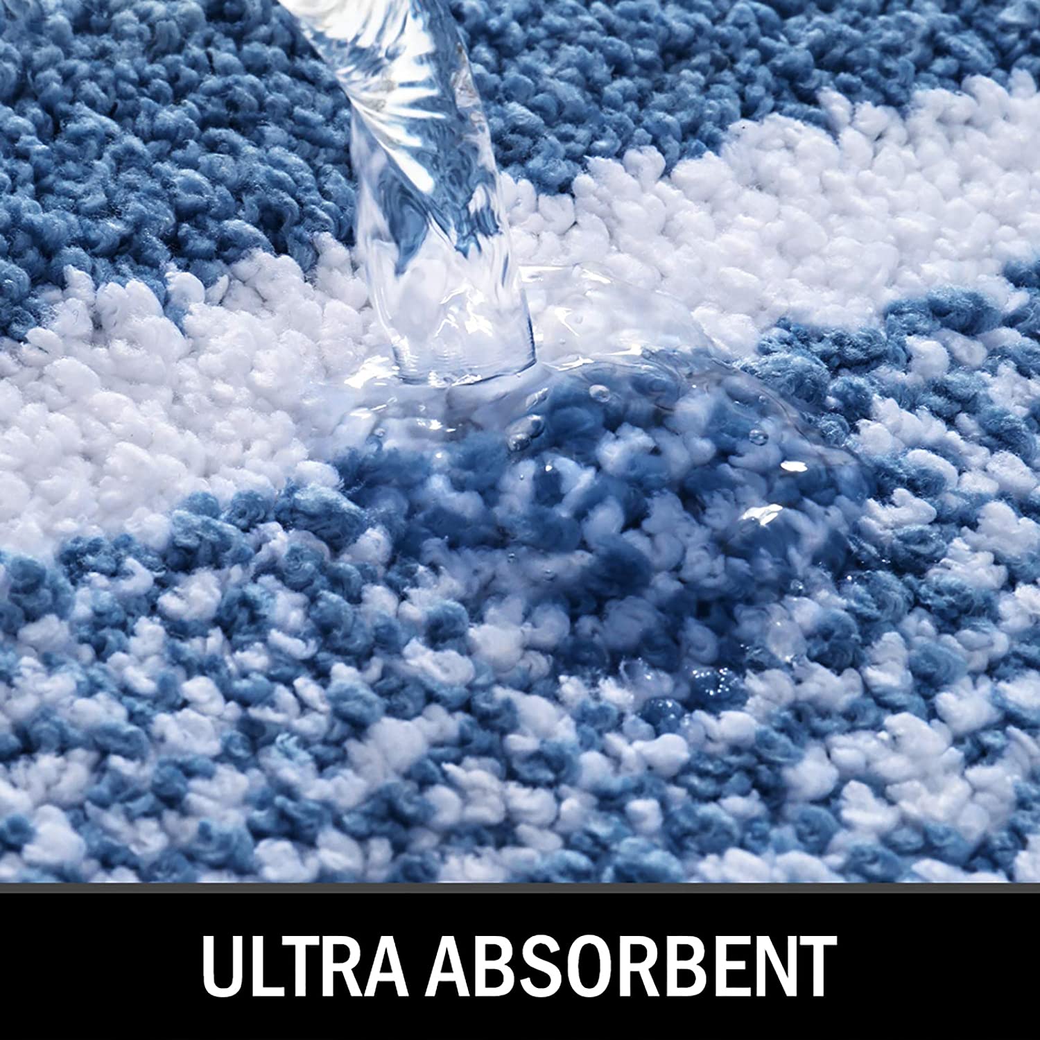 Bathroom Rug Mat, Ultra Soft and Water Absorbent Bath Rug, Bath