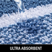Load image into Gallery viewer, Bathroom Rug Mat, Ultra Soft and Water Absorbent Bath Rug, Bath Carpet, Machine Wash/Dry, for Tub, Shower, and Bath Room (Navy)