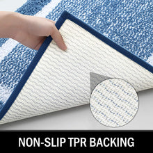 Load image into Gallery viewer, Bathroom Rug Mat, Ultra Soft and Water Absorbent Bath Rug, Bath Carpet, Machine Wash/Dry, for Tub, Shower, and Bath Room (Navy)