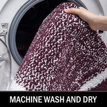 Load image into Gallery viewer, Bathroom Rug Mat, Ultra Soft and Water Absorbent Bath Rug, Bath Carpet, Machine Wash/Dry, for Tub, Shower, and Bath Room (Purple)