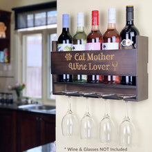 Load image into Gallery viewer, Cat Lover Gifts for Women or Wine Gifts for Women. Our Cat Mother Wine Lover Wine Rack or Cat Themed Gifts for Women are Ideal Cat Gifts for Cat Lovers or Wine Related Gifts for a Cat Mom