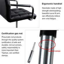 Load image into Gallery viewer, Desk Chair - Office Chair with Arms/Wheels for Teens/Students Swivel Faux Leather Home Computer Black