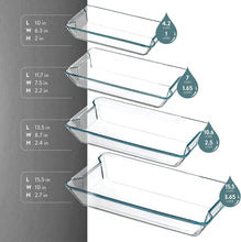 Load image into Gallery viewer, Superior Glass Casserole Dish Set - 4-Piece Rectangular Bakeware Set, Modern Unique Design Glass Baking-Dish Set - Grip Handles for Easy Carry from Hot Oven To Table, Nesting for Space-Saving Storage