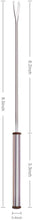 Load image into Gallery viewer, Set of 12 Stainless Steel Fondue Forks 9.5&quot; - Color Coding Cheese Fondue Forks with Heat Resistant Handle for Chocolate Fountain Cheese Fondue Roast Marshmallows