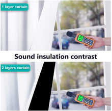 Load image into Gallery viewer, Bedroom Full Blackout Curtain Panels, Super Thick Insulated Grommet Drapes, Double-Layer Blackout Draperies with Black Liner for Small Window Set of 2 Panels Pure White