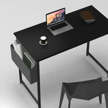Load image into Gallery viewer, Computer Desk 32 inch Home Office Writing Study Desk, Modern Simple Style Laptop Table with Storage Bag, Black
