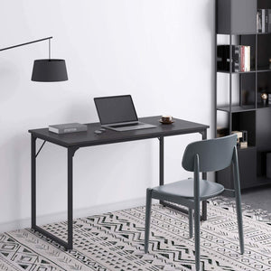 Computer Small Student School Writing Desk 31 inch,Work Home Office Desk for Small Space, Study Kids Black Desk