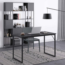 Load image into Gallery viewer, Computer Small Student School Writing Desk 31 inch,Work Home Office Desk for Small Space, Study Kids Black Desk