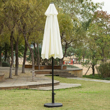 Load image into Gallery viewer, Patio, Lawn &amp; Garden 9&#39; Patio Umbrella Outdoor Table Umbrella with 8 Sturdy Ribs (Beige)