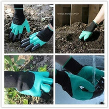 Load image into Gallery viewer, Garden Genie Gloves, Waterproof Garden Gloves with Claw For Digging Planting, Best Gardening Gifts for Women and Men. (Green)