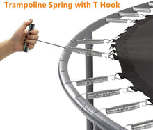 Load image into Gallery viewer, Sports &amp; Outdoors Trampoline Parts Trampoline Springs Replacement with T Hook 5 1/2&quot; Inch, 16 Pack